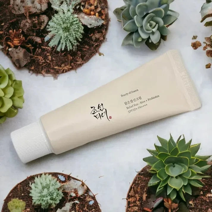 Beauty of Joseon Premium Sun Cream – Rice & Probiotics for Healthy, Hydrated Skin (SPF50+ and PA++++) – 50ml / بيوتي أوف جوسون - واقي شمس فاخر بتركيبة الأرز والبروبيوتيك لحماية وترطيب مثالي للبشرة