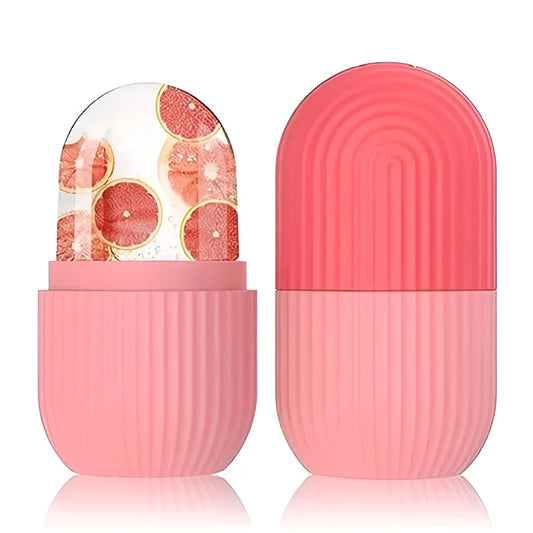 Wrinkle Reducing Face Glow Ice Roller for Radiant Youthful Skin / عجلة تجميل الوجه لتقليل التجاعيد ومنح البشرة إشراقة وشباباً