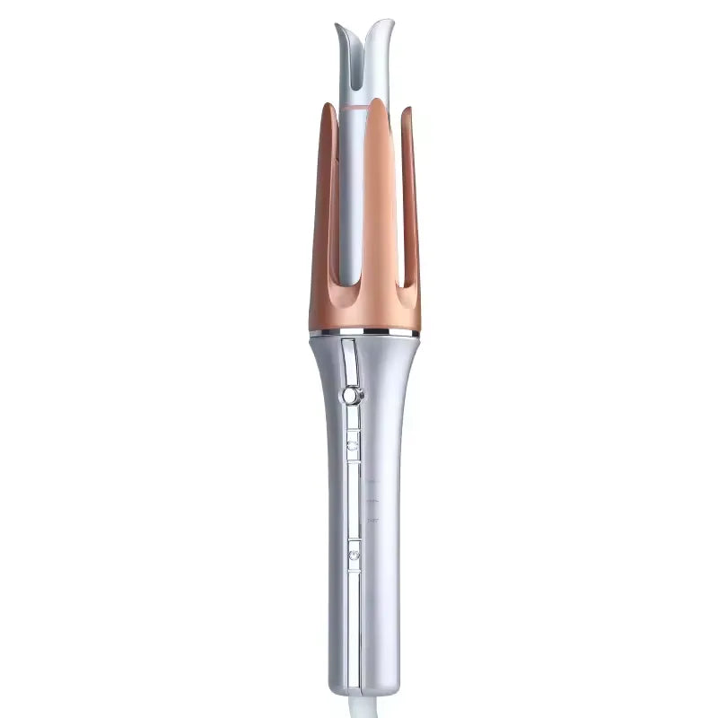 Automatic Curling Iron – Fast Heating, 3 Temperature Settings, 2-Way Rotation / مكواة تجعيد شعر أوتوماتيكية بوصة وحدة بتسخين سريع وثلاث درجات حرارة ودوران ثنائي