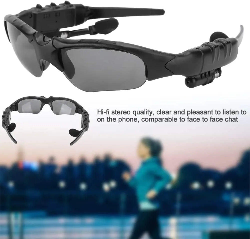 GenZ Luxury Smart Bluetooth Sunglasses with Wireless Audio Elegance / نظارات ذكية فاخرة بلوتوث مع صوت لاسلكي أنيق