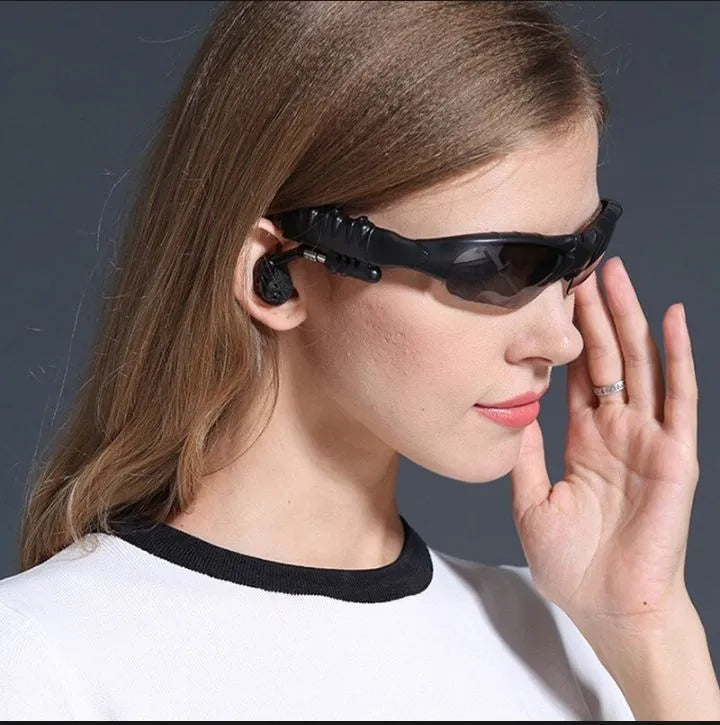GenZ Luxury Smart Bluetooth Sunglasses with Wireless Audio Elegance / نظارات ذكية فاخرة بلوتوث مع صوت لاسلكي أنيق