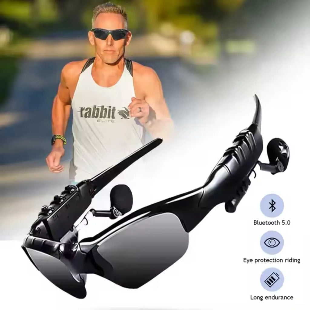 GenZ Luxury Smart Bluetooth Sunglasses with Wireless Audio Elegance / نظارات ذكية فاخرة بلوتوث مع صوت لاسلكي أنيق