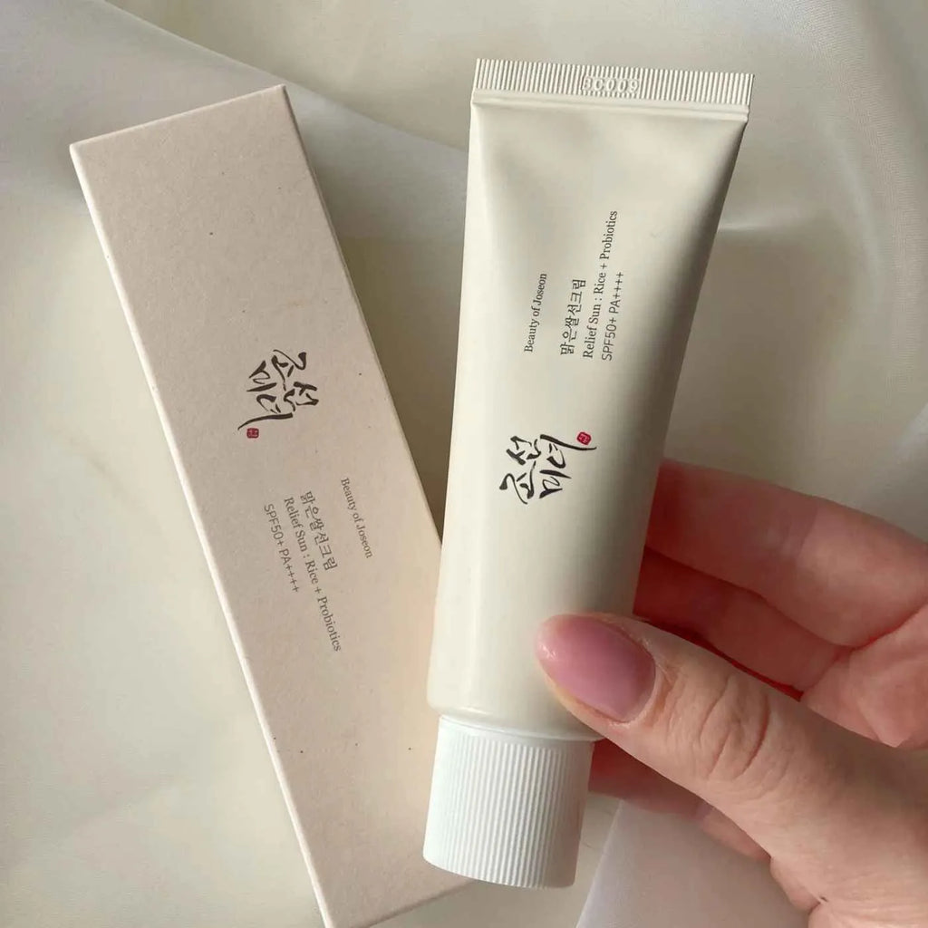 Beauty of Joseon Premium Sun Cream – Rice & Probiotics for Healthy, Hydrated Skin (SPF50+ and PA++++) – 50ml / بيوتي أوف جوسون - واقي شمس فاخر بتركيبة الأرز والبروبيوتيك لحماية وترطيب مثالي للبشرة
